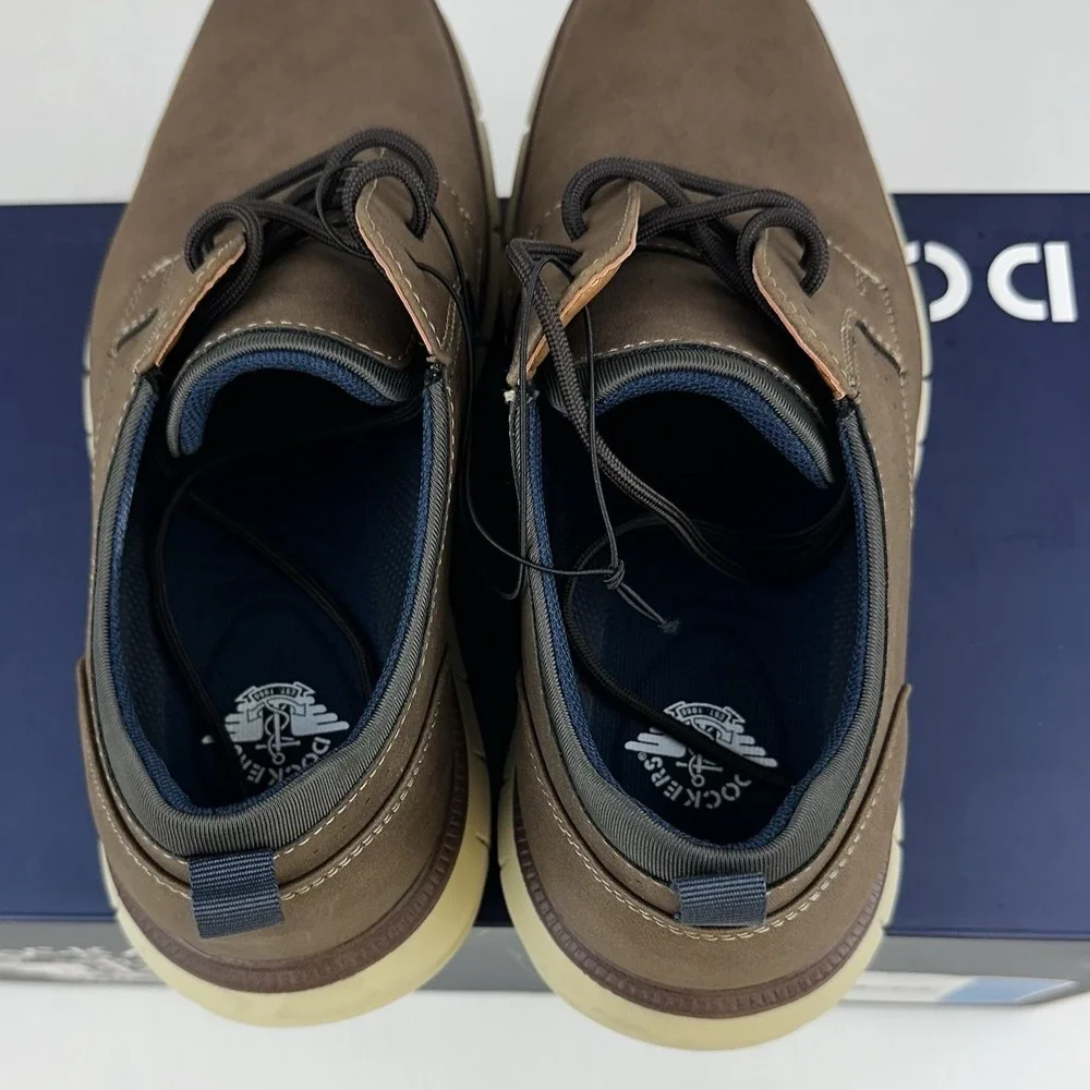 Dockers Men's Fontera 24 Lace Casual Dress Shoe Padded Tongue & Heel Cup Sz 11